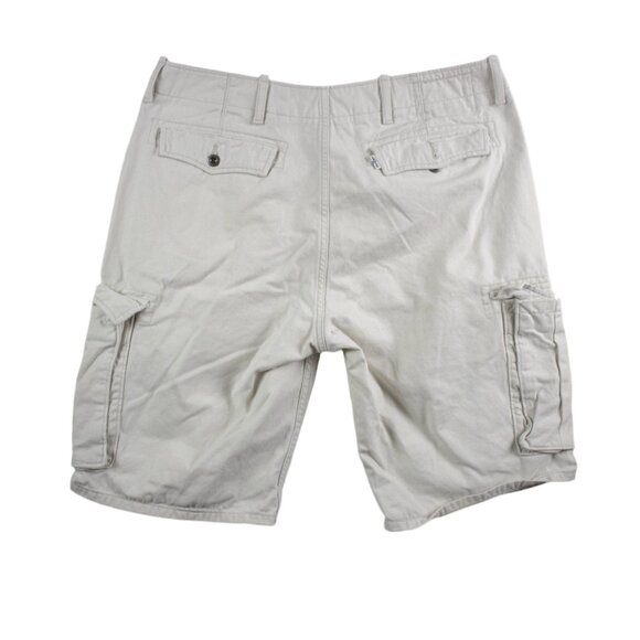 Levi's White Tab Cargo 1 White Shorts / 34 - Picture 2 of 9